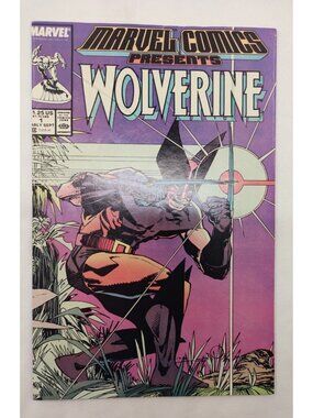 Marvel Comics Presents #1 Wolverine Marvel 1988 Key Issue VF